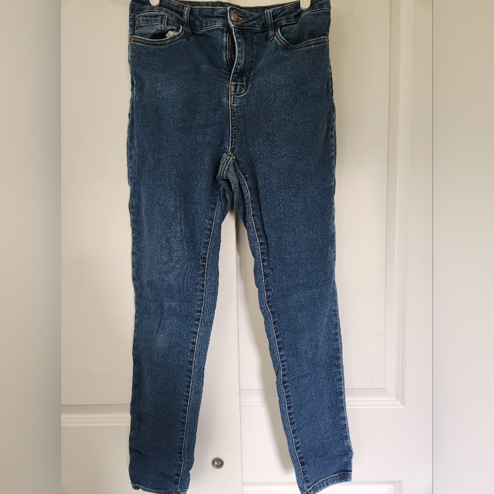 high waist jeggings size 6
